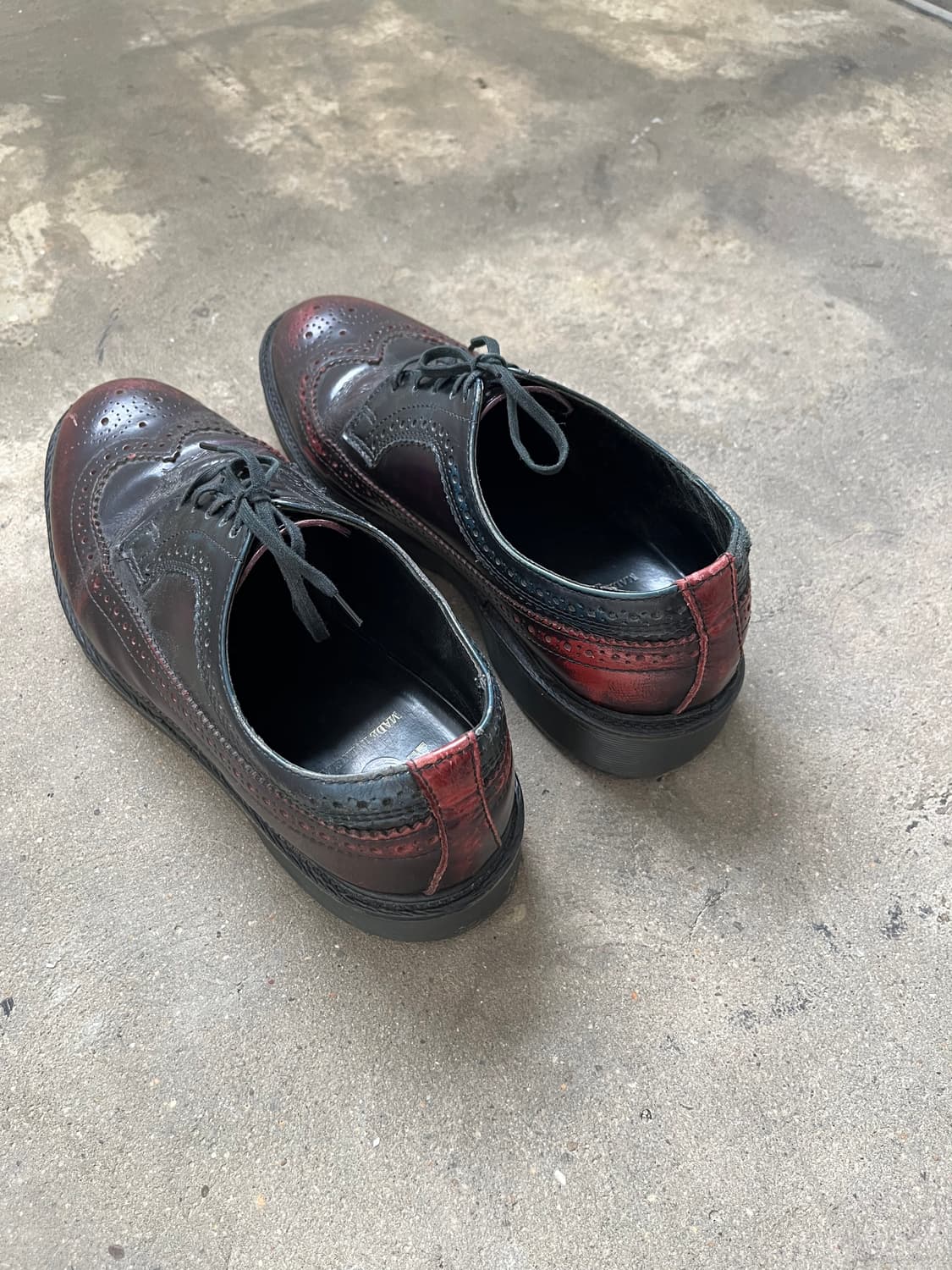 Dr.martens MIE 레드컬러 윙팁 상품이미지6