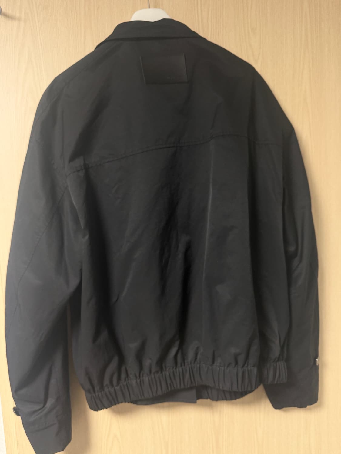 마뗑킴 트렌치 점퍼 블랙 XL 상품이미지3