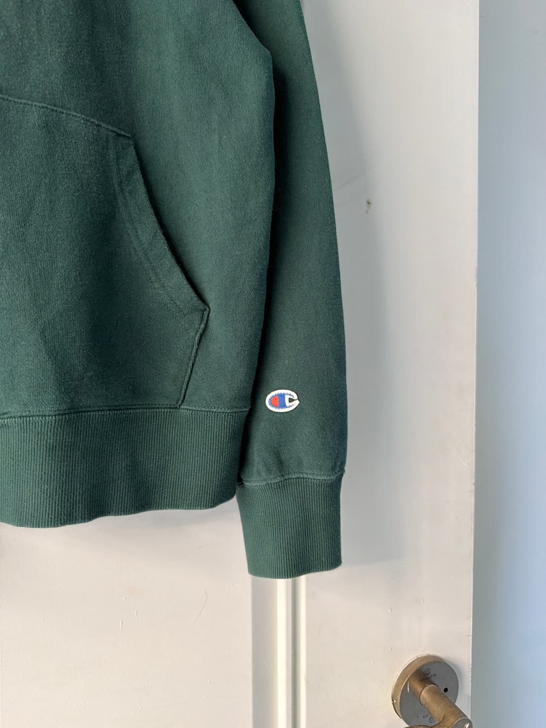 일본빈티지 챔피온 헌터그린 후드집업  상품이미지7