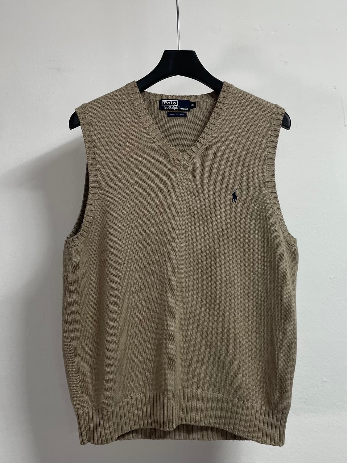 폴로 랄프로렌 코튼 니트 조끼 (on.538) 상품이미지1