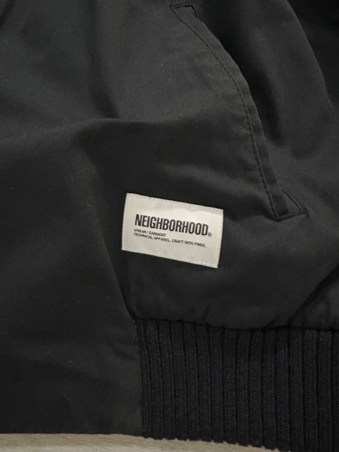 [XL] 네이버후드 더비 봄버 자켓 상품이미지4