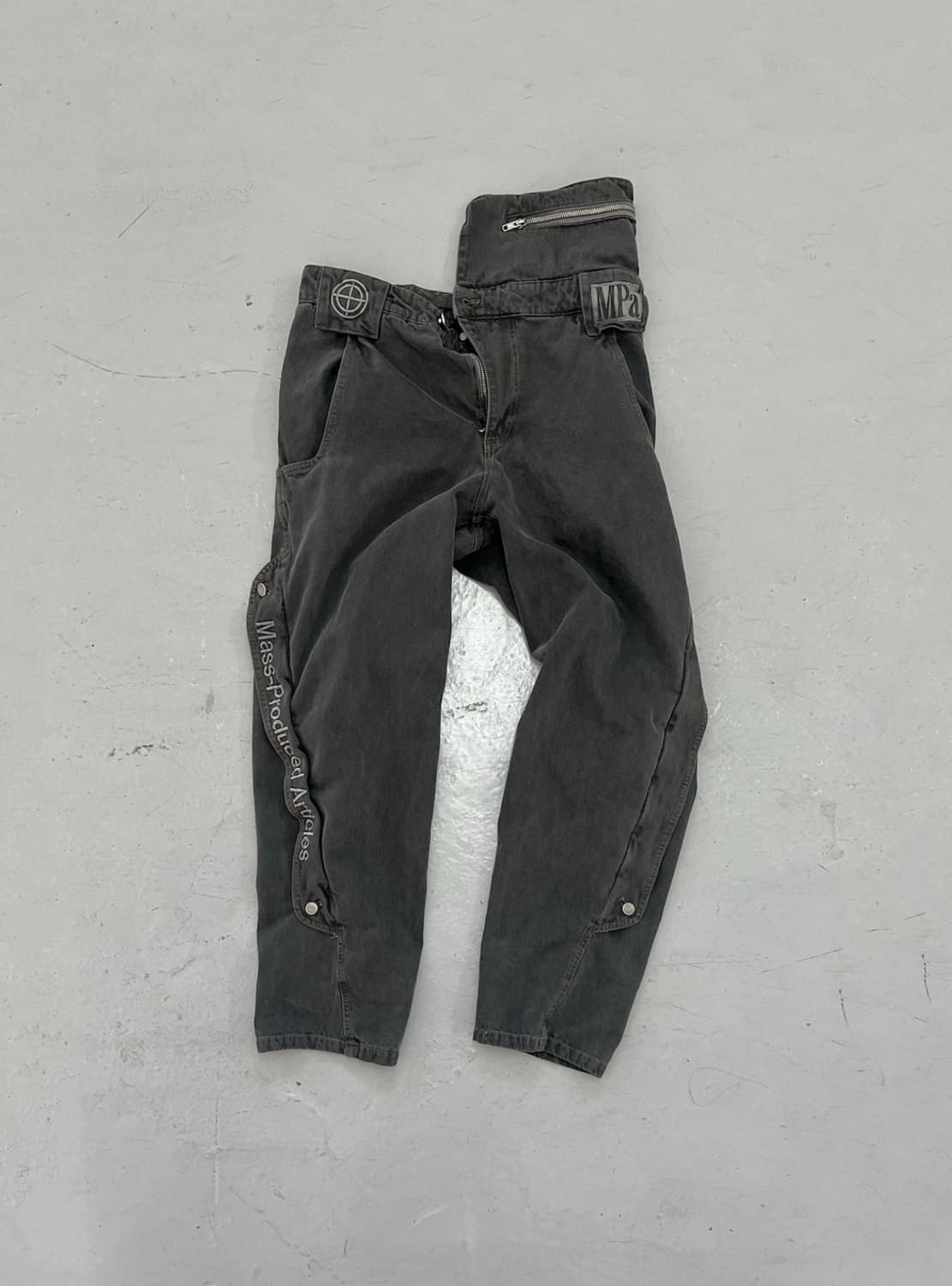 PLASTICPRODUCT MPa SINGLE WAIST 데님 바지 상품이미지3