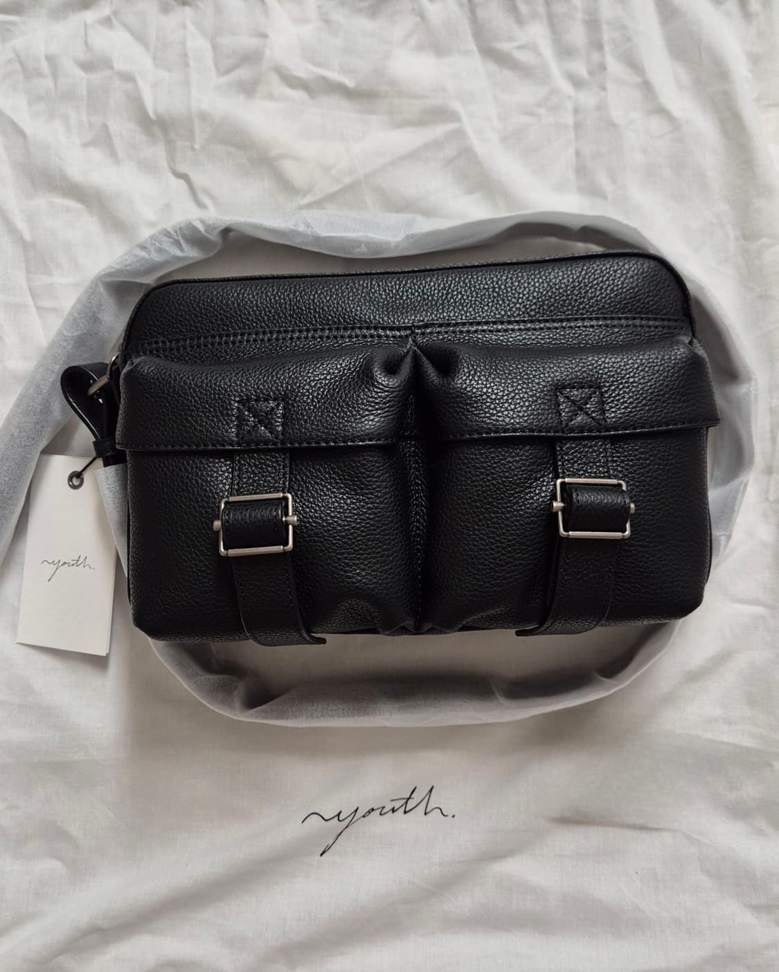 유스 / 25FW 레더 카메라 백 / OS 상품이미지3