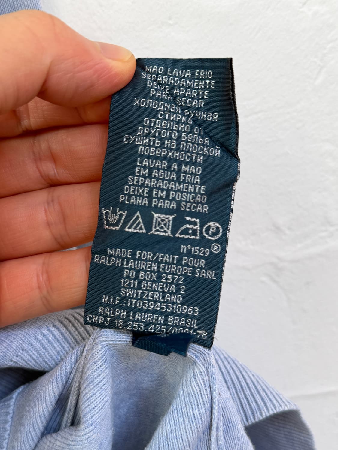 Polo by Ralph Lauren 피마코튼 브이넥 긴팔 니트 M 상품이미지5