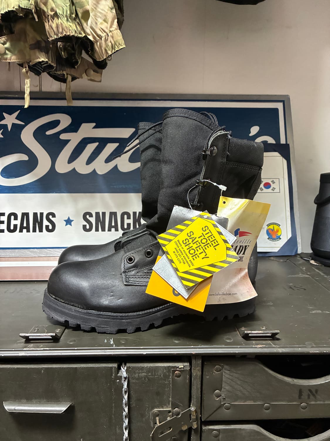 미군 군화 베르빌 (250mm)/ 작업화 안전화 스틸토 상품이미지1