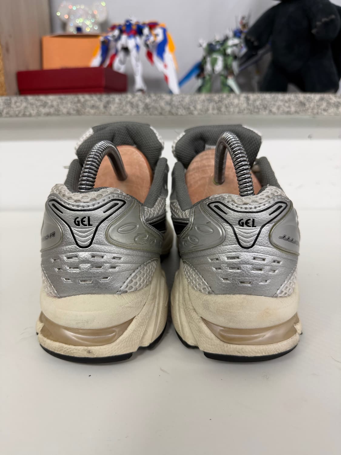 정품) 아식스 젤카야노14 x 실버블랙 자운드 운동화 265 상품이미지5