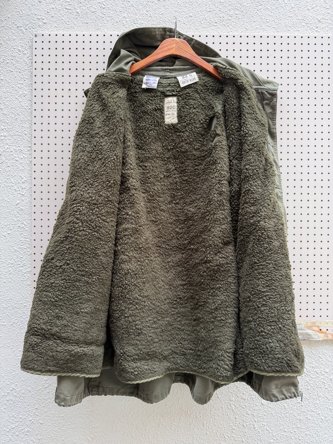 1970s ORIGINAL FRENCH ARMY M64 밀리터리 모즈파카 상품이미지9