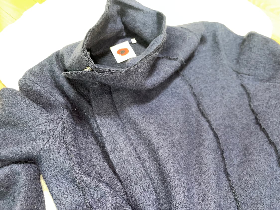 Poppy red drape wool jacket 상품이미지1