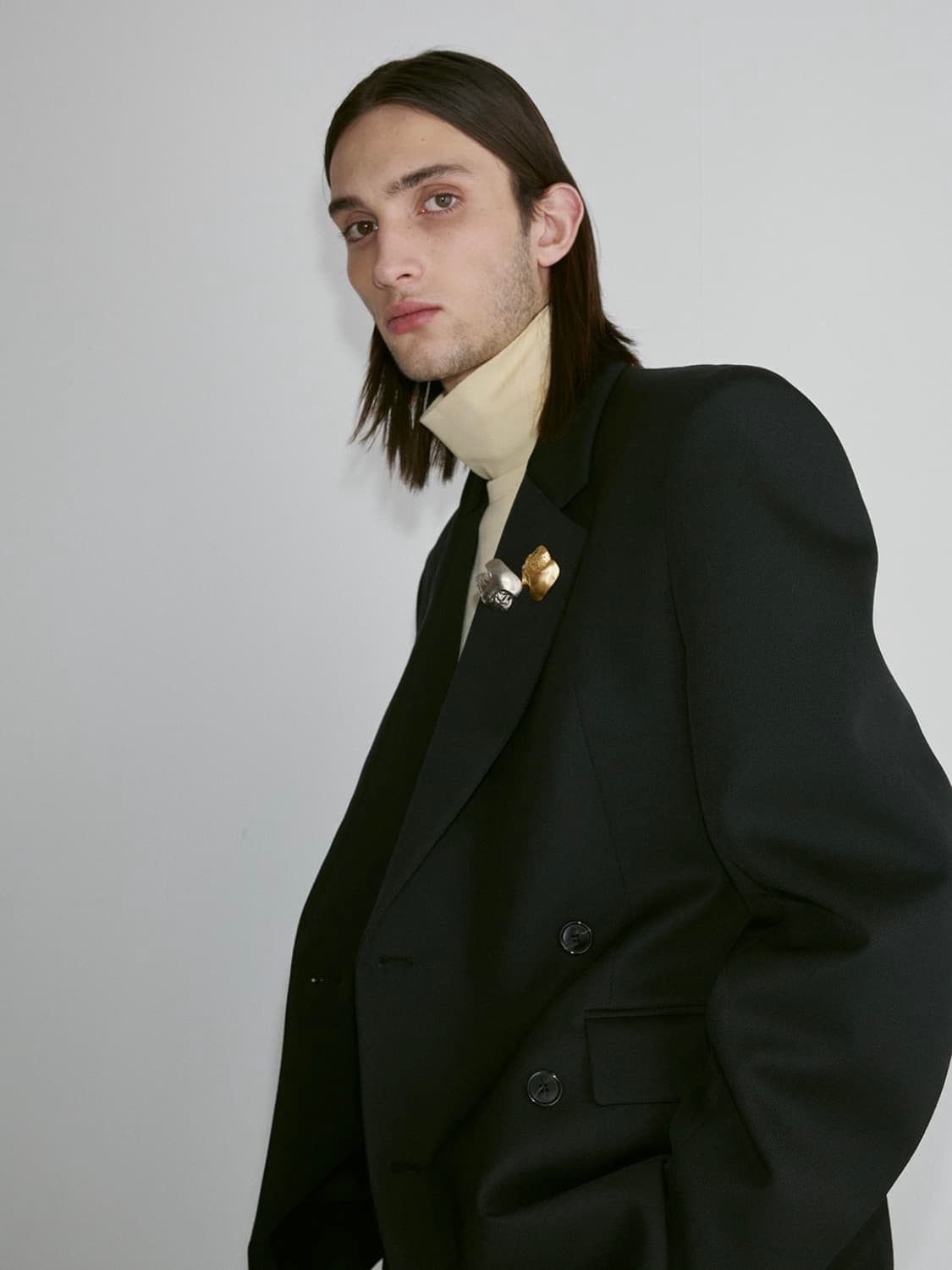 [L] 렉토 듄 아워글래스 실루엣 테일러드 블레이저 자켓 상품이미지3