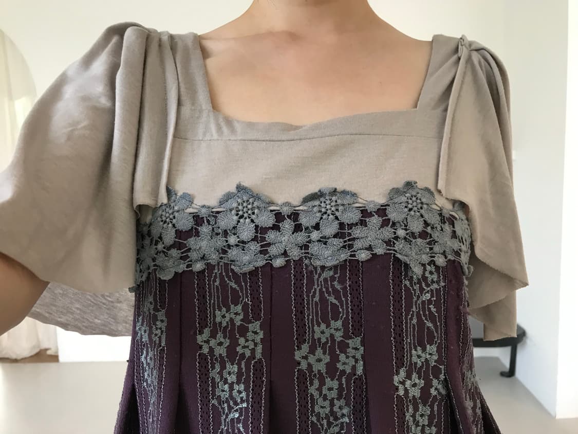 Axes Femme pattern top 상품이미지3