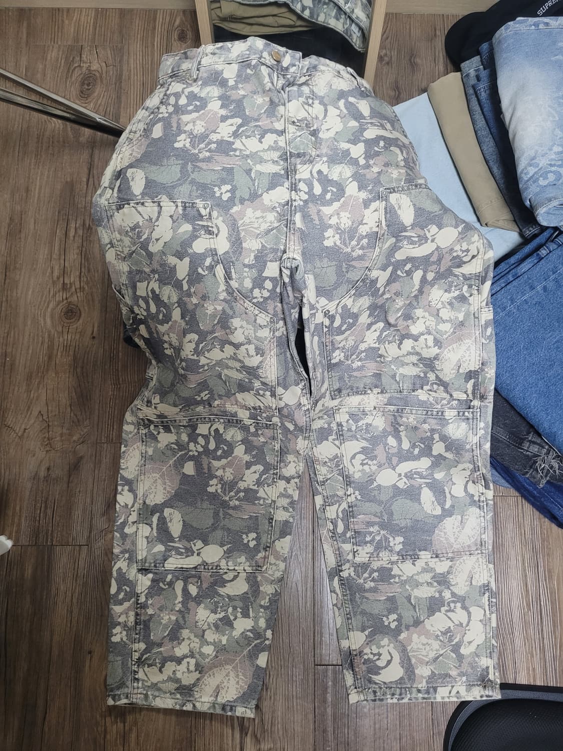 자라 카모플라쥬 패턴바지 상품이미지1