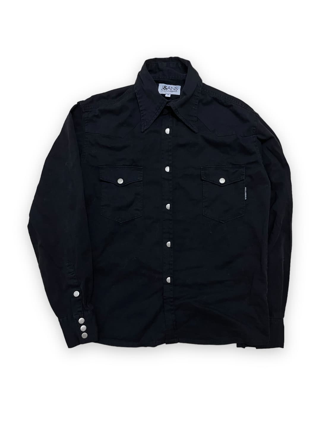 돌체앤가바나 90s 웨스턴 코튼혼방 셔츠 (남녀공용 상품이미지3