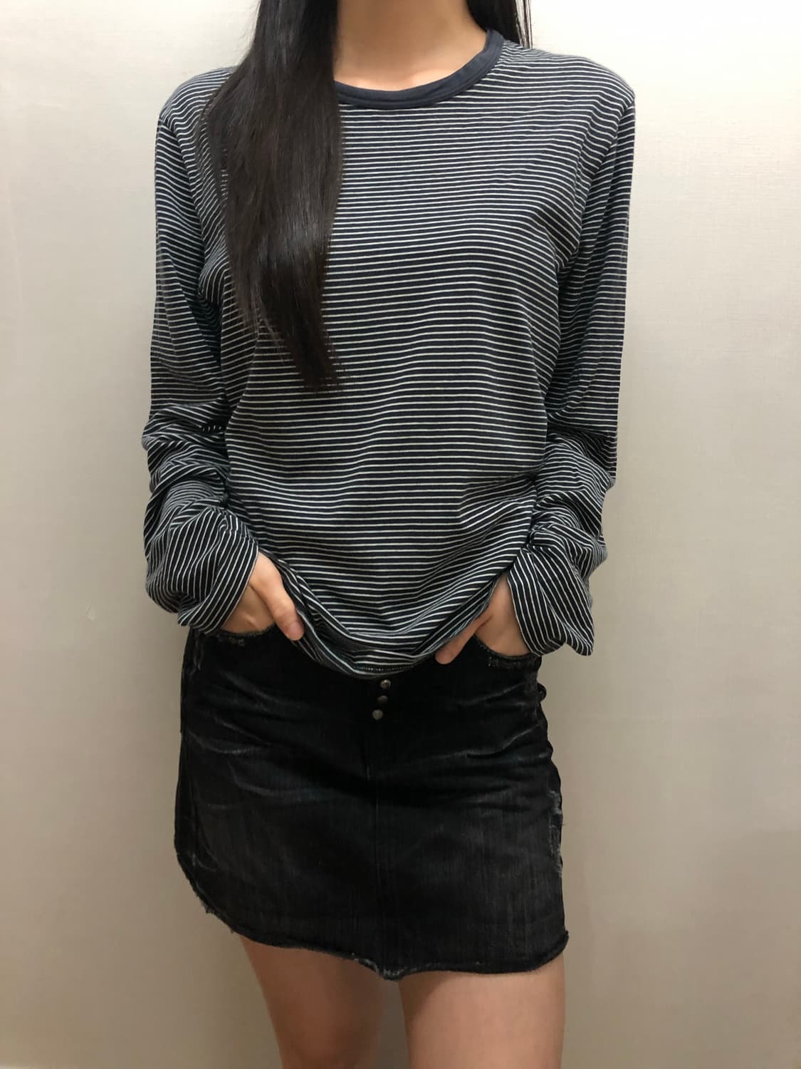 빈티지 캘빈클라인 스트라이프 티셔츠 상품이미지3