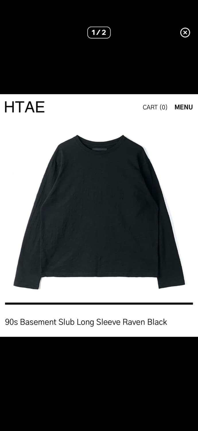 90s Basement Slub Long Sleeve 상품이미지1