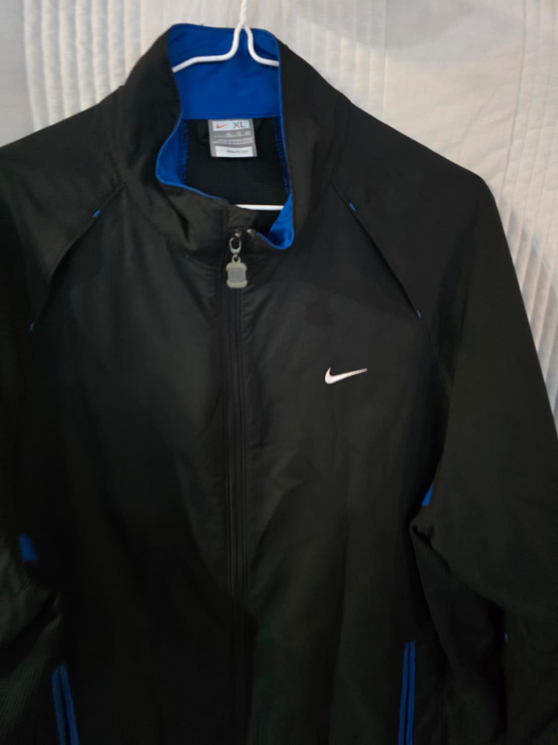 나이키 블랙/블루 바람막이 상품이미지1