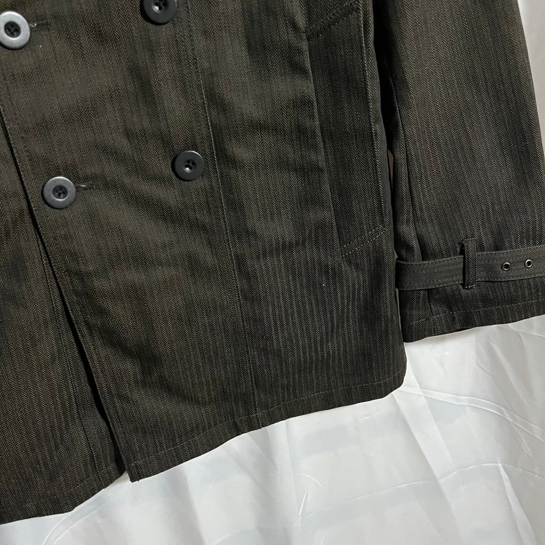 Schlussel . 더블 브레스티드 트렌치코트 상품이미지4