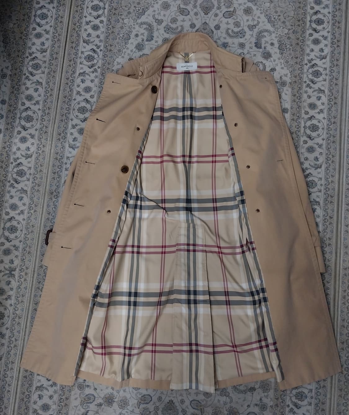빈폴 여성 베이지 트렌치코트 90 상품이미지4