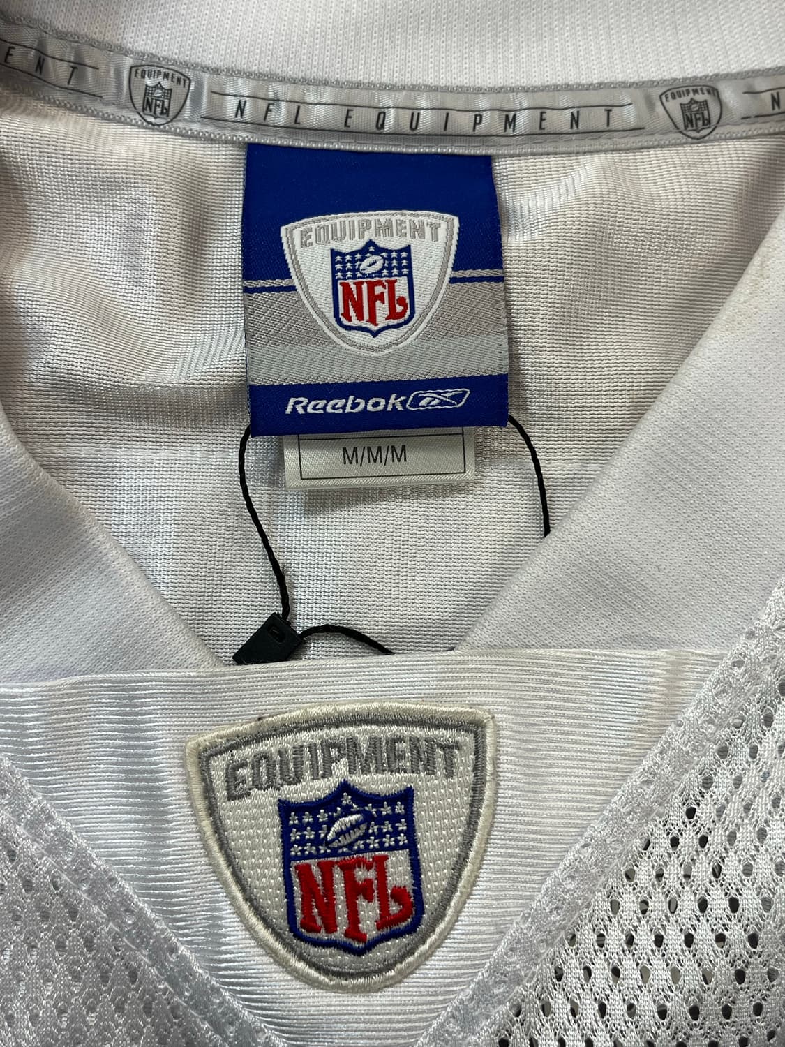 NFL 리복 이퀍먼트 인디애나 콜츠 유니폼 반팔 져지 화이트 M #csz 상품이미지4