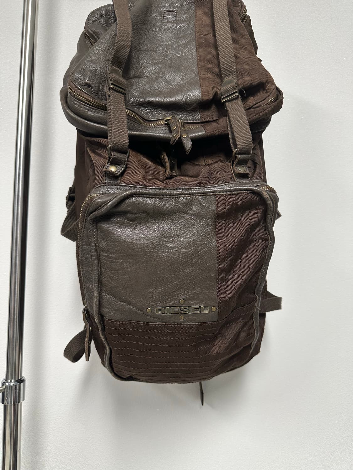 00s 디젤 레더 백팩 상품이미지2