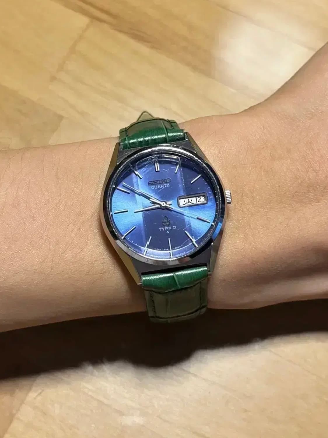 세이코 타입2 청판 한자판 쿼츠  상품이미지5