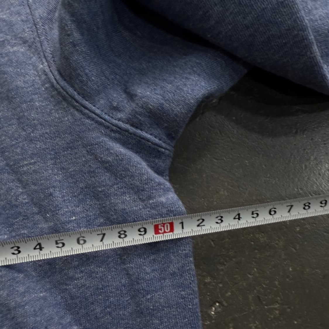 90 폴로 빅로고 애쉬블루 후드티  상품이미지5