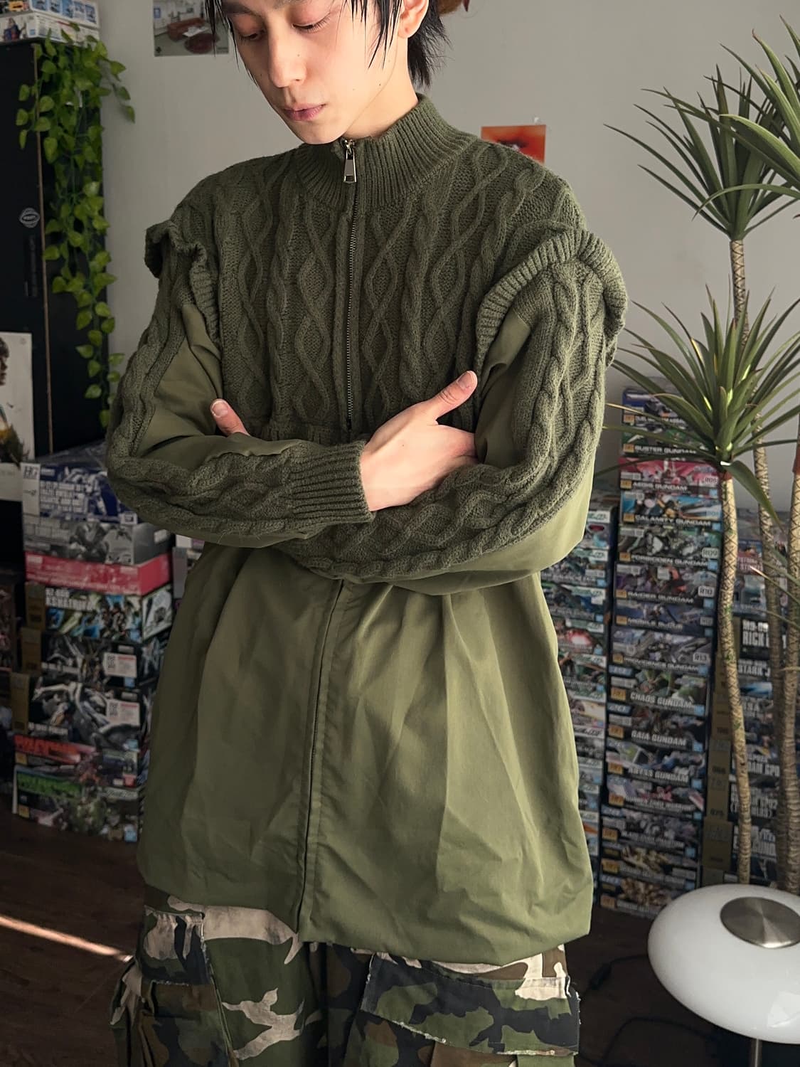 케이블 레이어 필드 자켓 상품이미지4