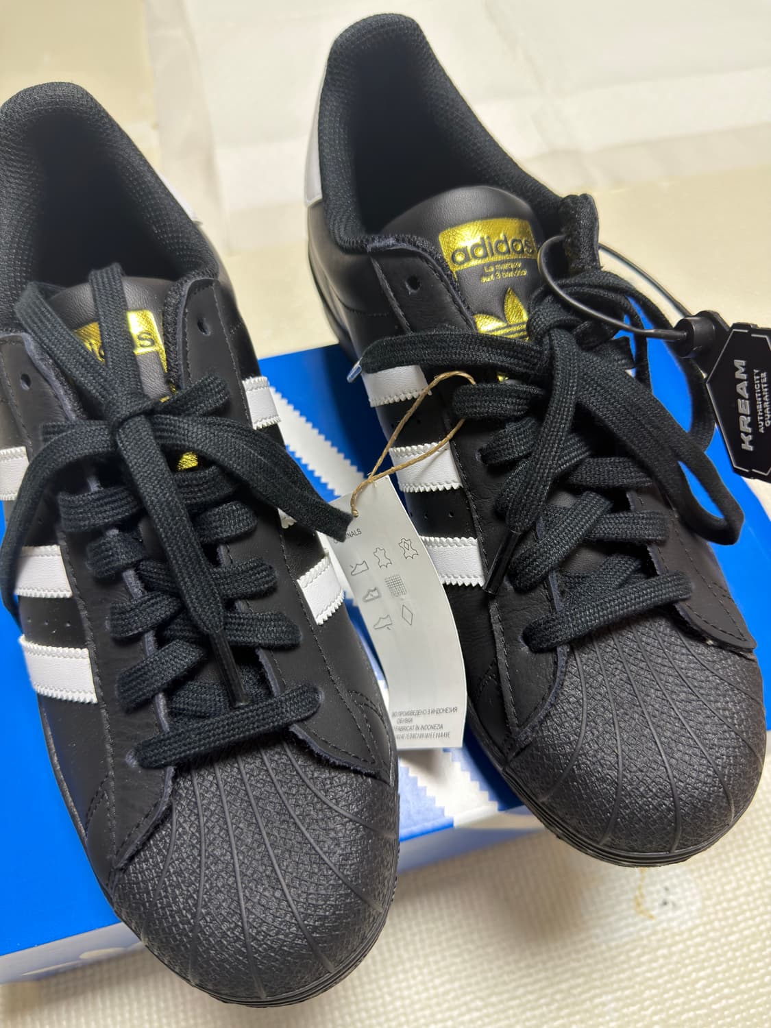 아디다스 슈퍼스타 블랙 255 상품이미지2