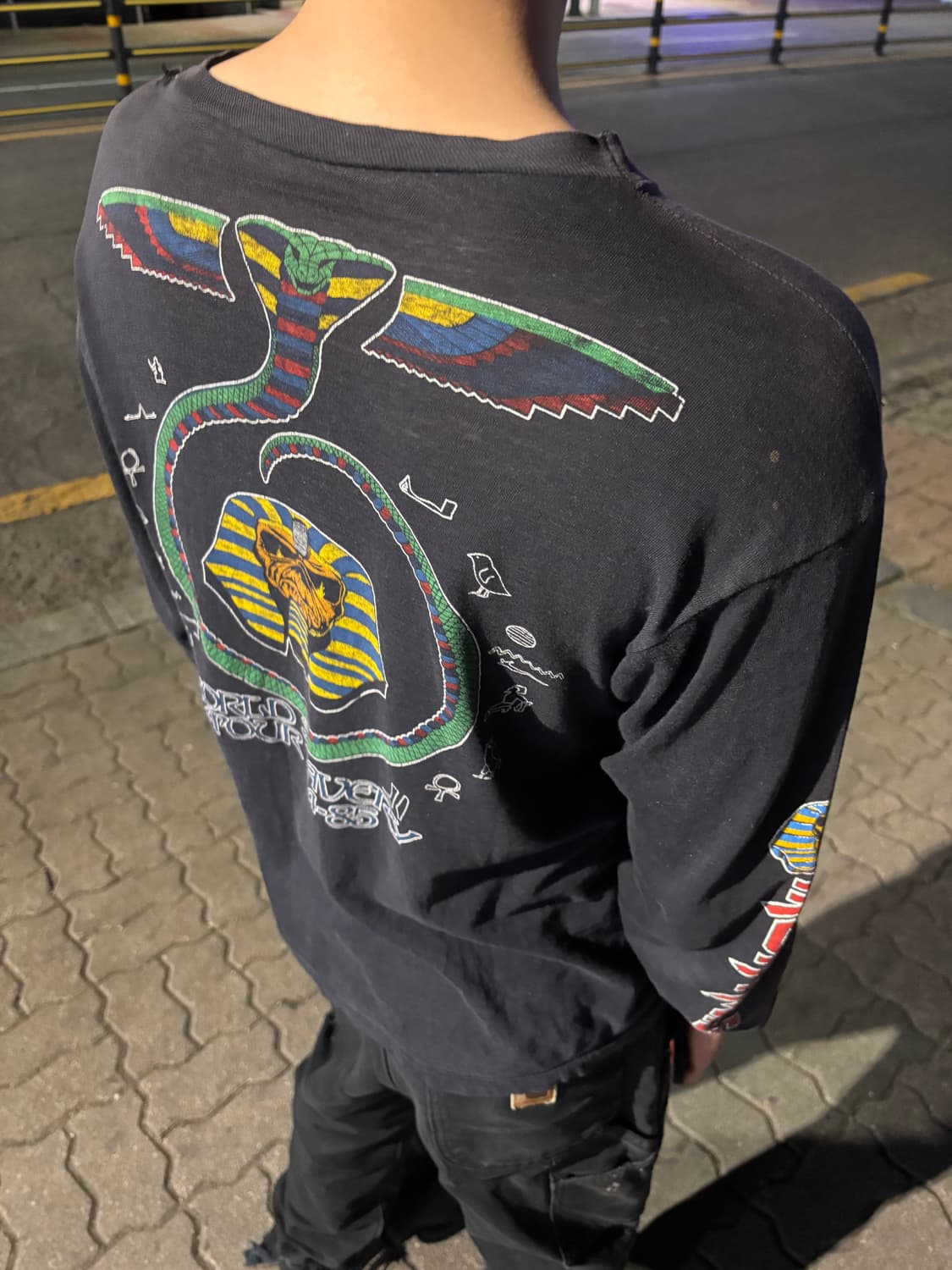 80s slavery tour Iron maiden long sleeve 상품이미지2