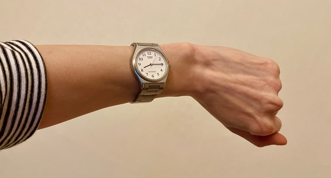 Casio 카시오 MTP-1130 화이트 다이얼 상품이미지9