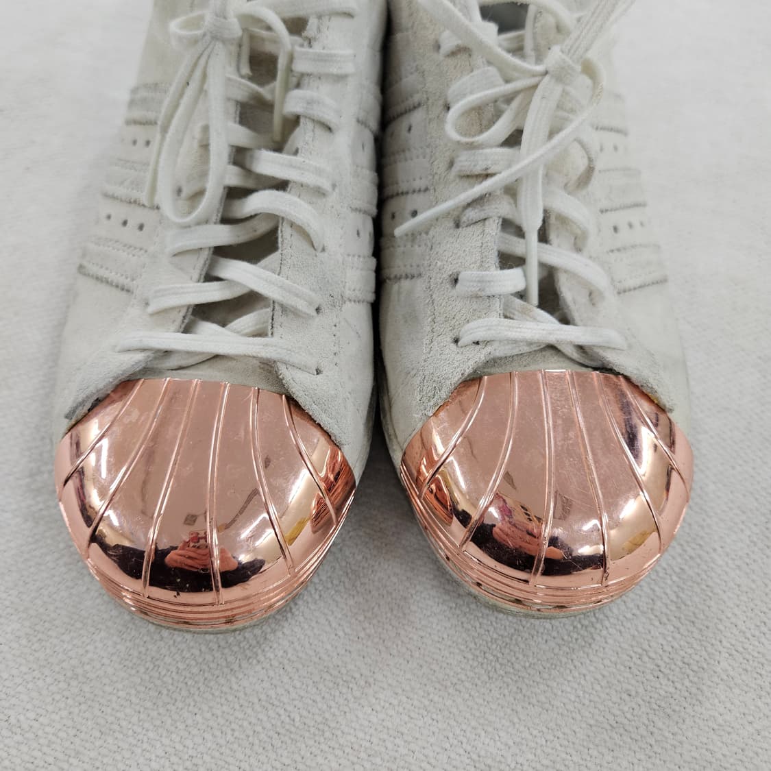 [235] 아디다스 슈퍼스타 로즈골드 메탈토 스니커즈 0116 Y1 상품이미지7
