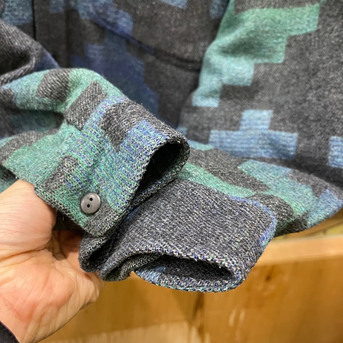 Vintage패턴 셔츠 상품이미지3