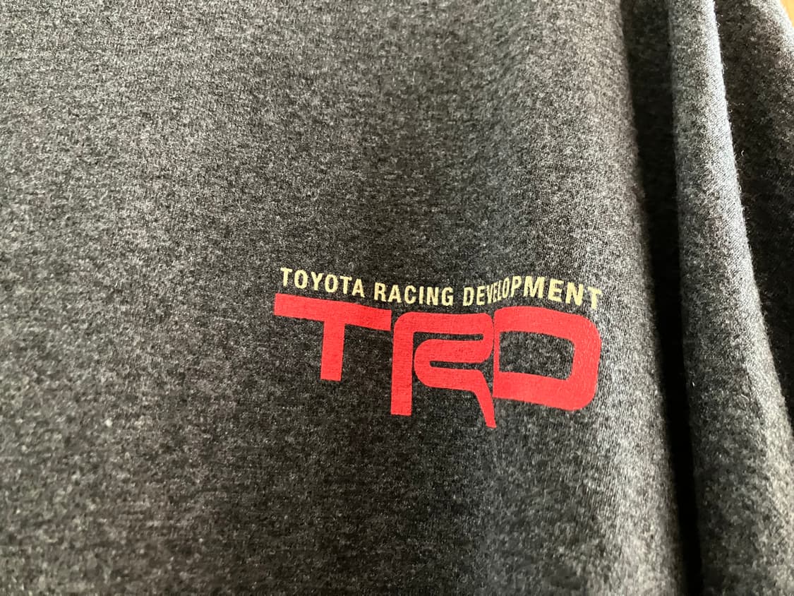 토요타 TOYOTA TRD 레이싱 프린팅 티셔츠 XXL 구제 빈티지 상품이미지3