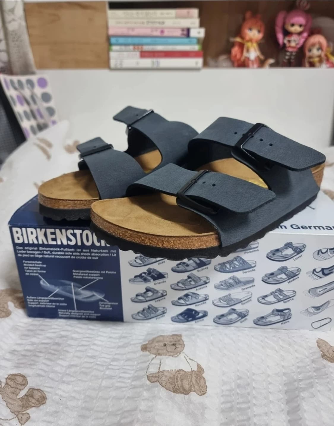 버켄스탁 아리조나 바잘트 연탄색 240 내로우(좁은발볼) 새제품 상품이미지2