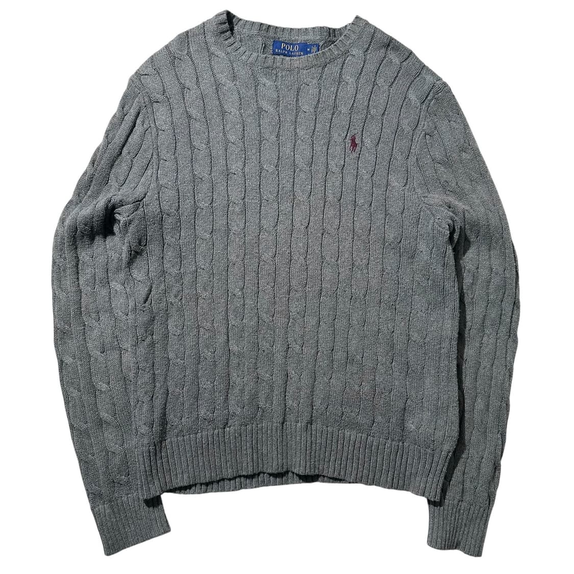 폴로 랄프로렌 케이블 라운드 니트 상품이미지1