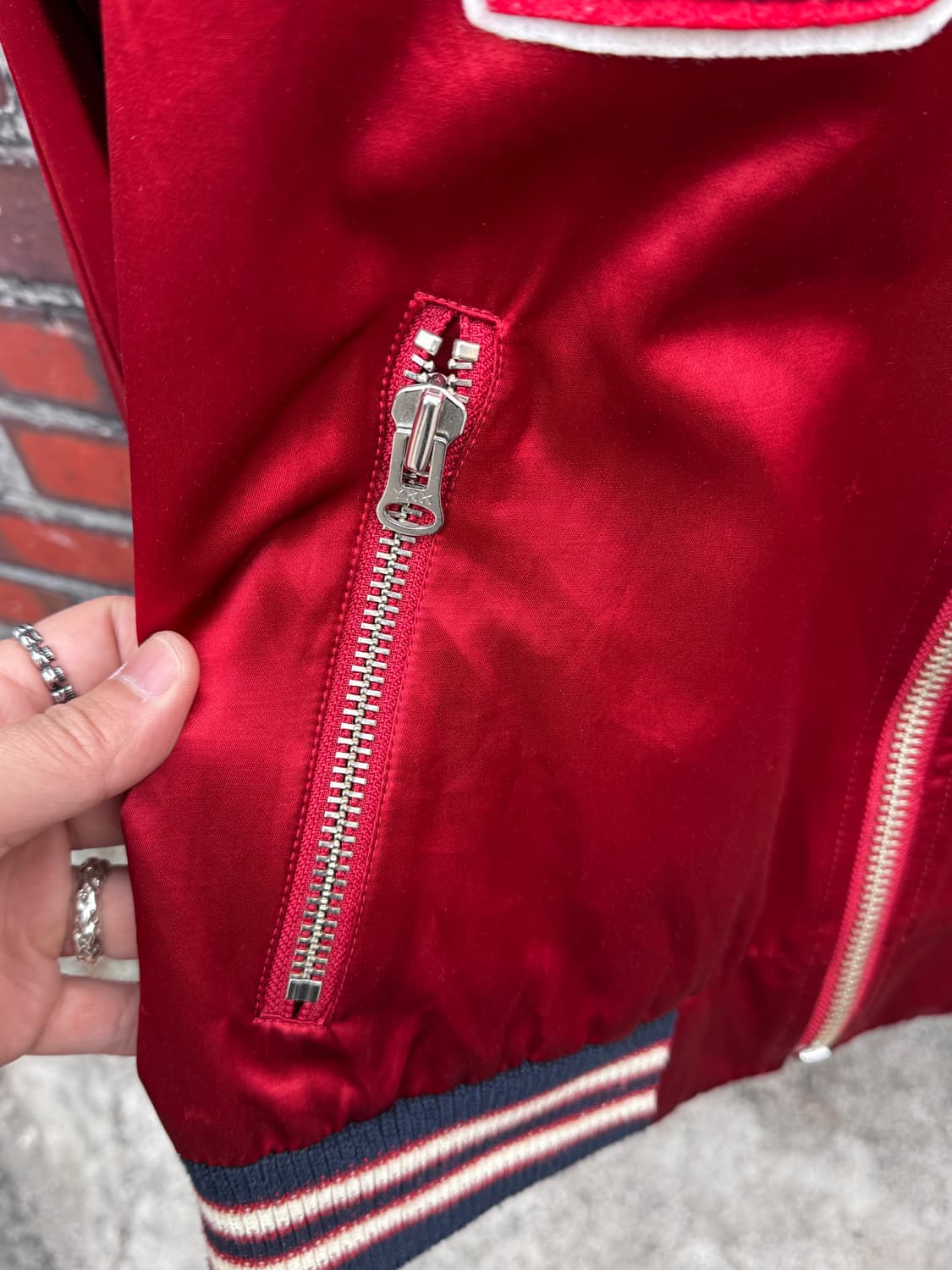 Moussy 베티붑 수베니어 나일론 자켓  상품이미지6