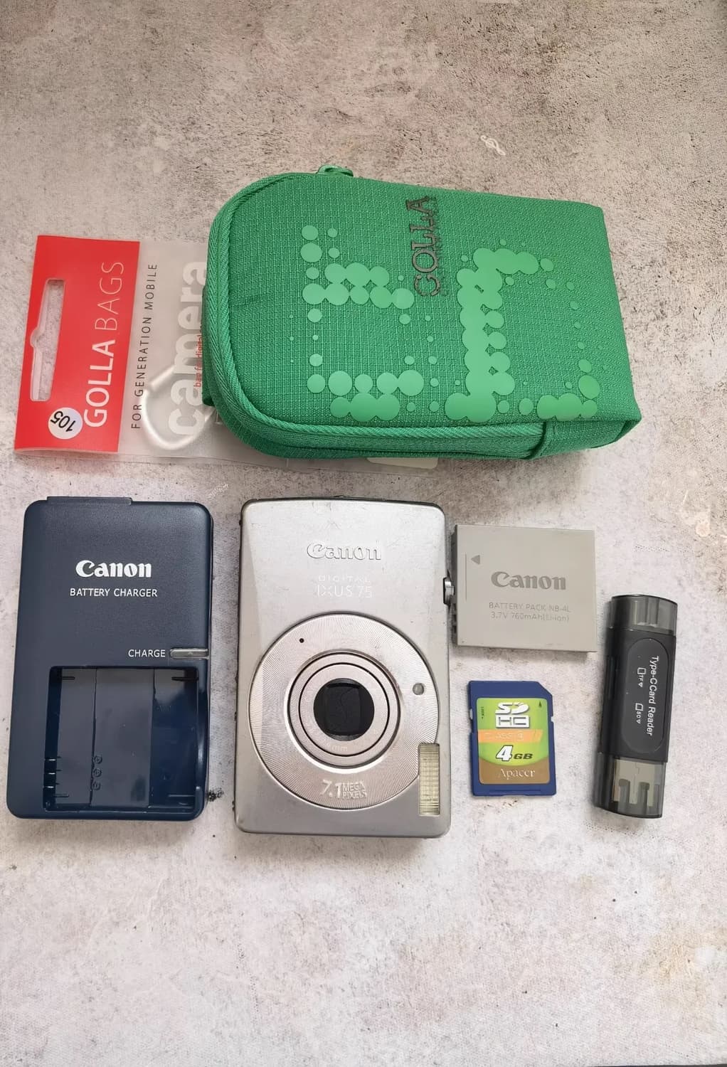 캐논 익서스 75 CANON IXUS 75 빈티지 디지털카메라 디카 상품이미지6