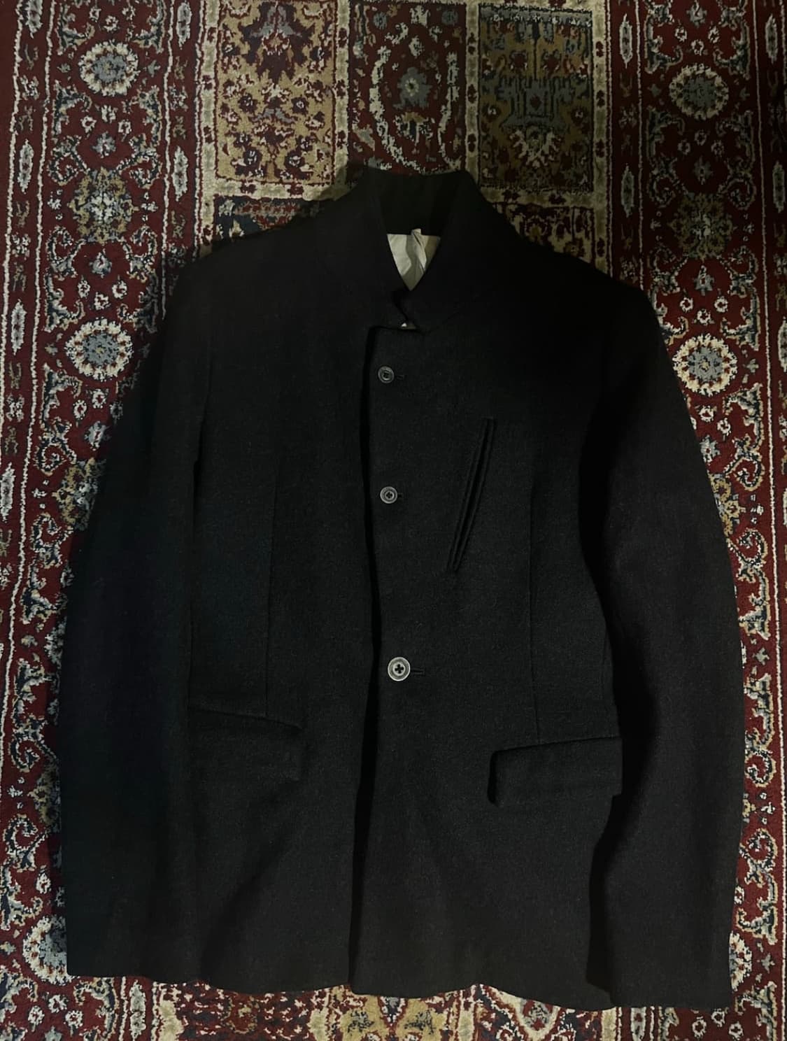 The Viridi Anne 더 비리디안 스탠드카라 울 자켓 상품이미지1