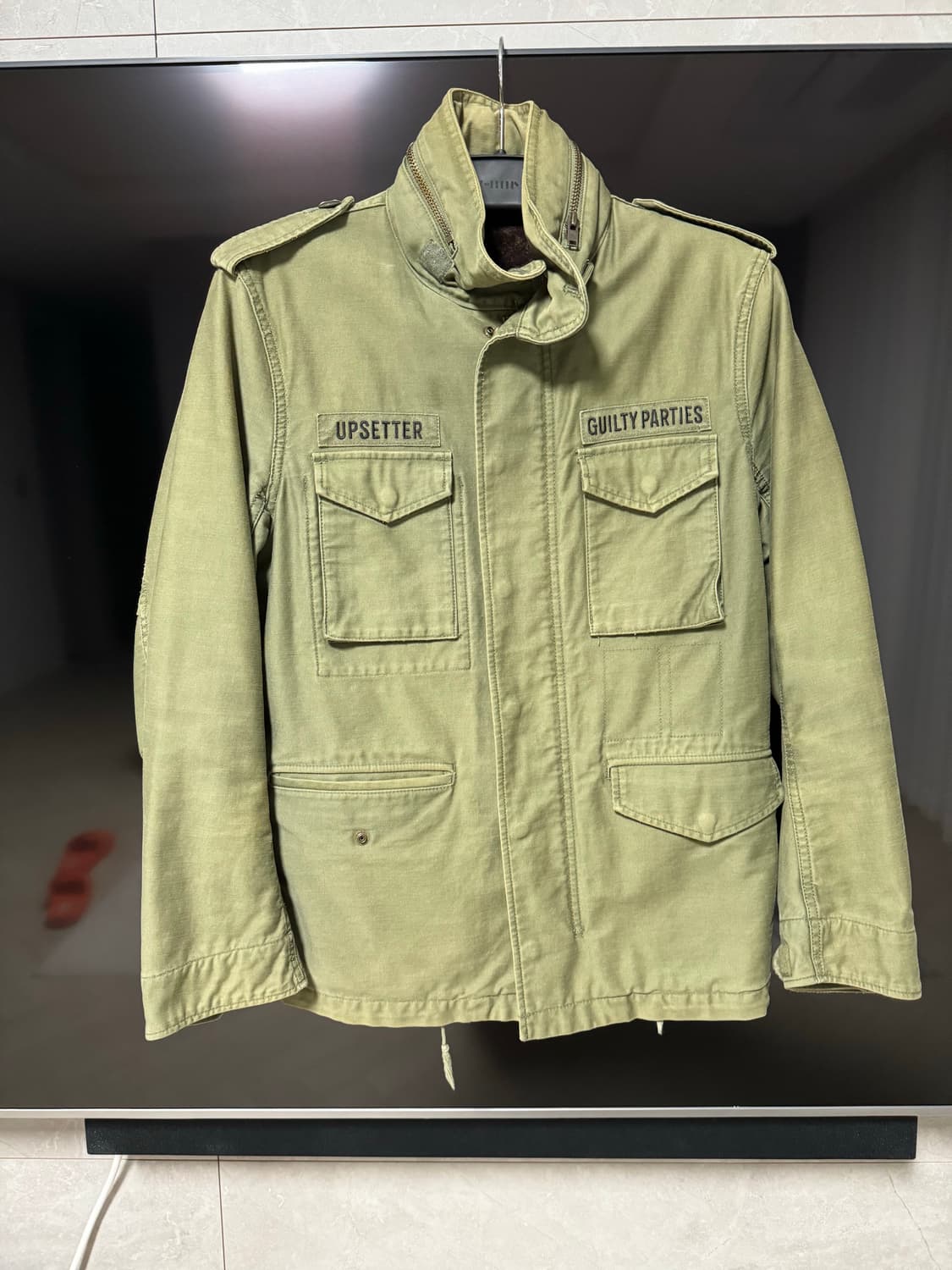 와코마리아/ 토끼털 야상/ s 상품이미지1