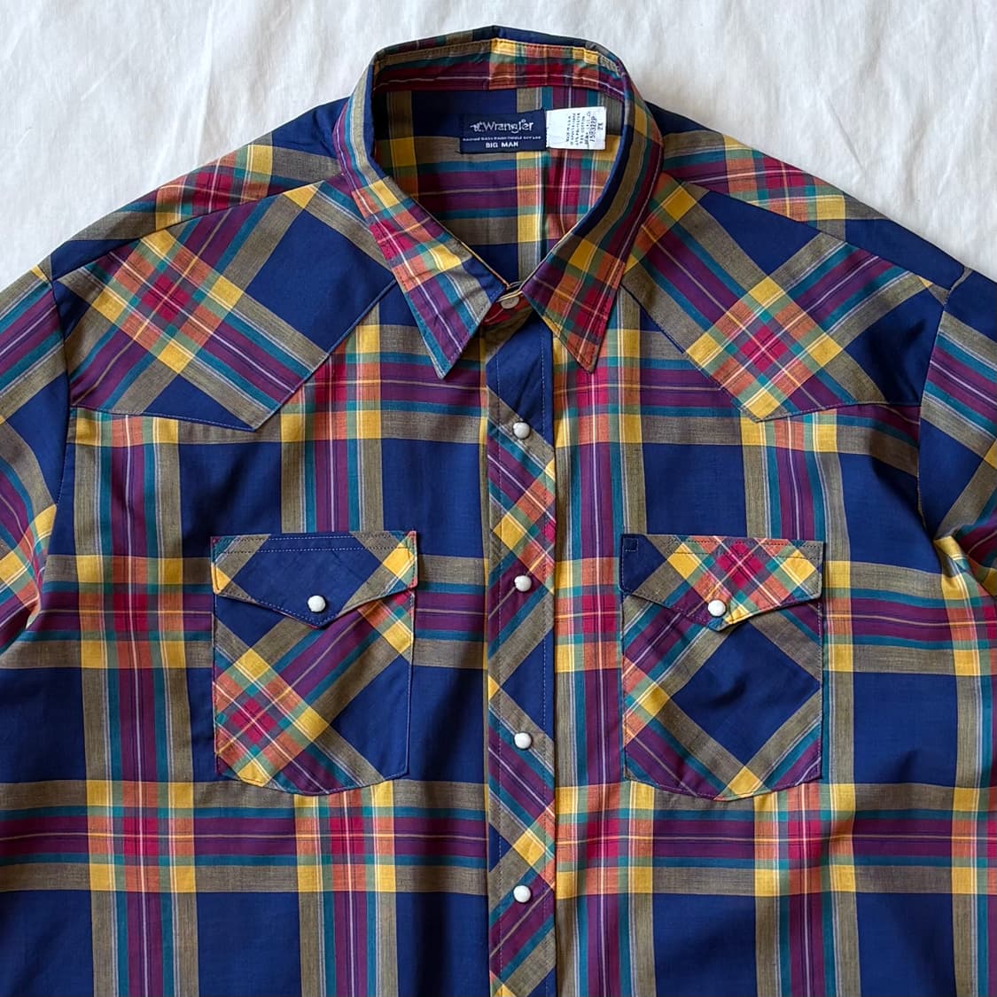 [2X] 데드스탁 80s USA Wrangler BIG MAN 웨스턴 상품이미지2