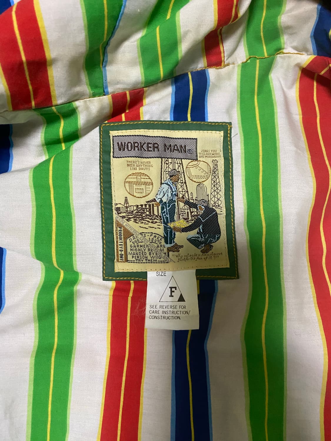 워커맨 멀티컬러 커스텀 자켓 상품이미지4