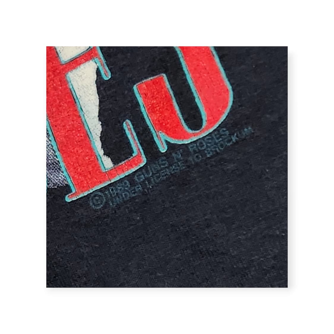 80's 건즈앤로지스 빈티지 밴드 티셔츠 상품이미지3