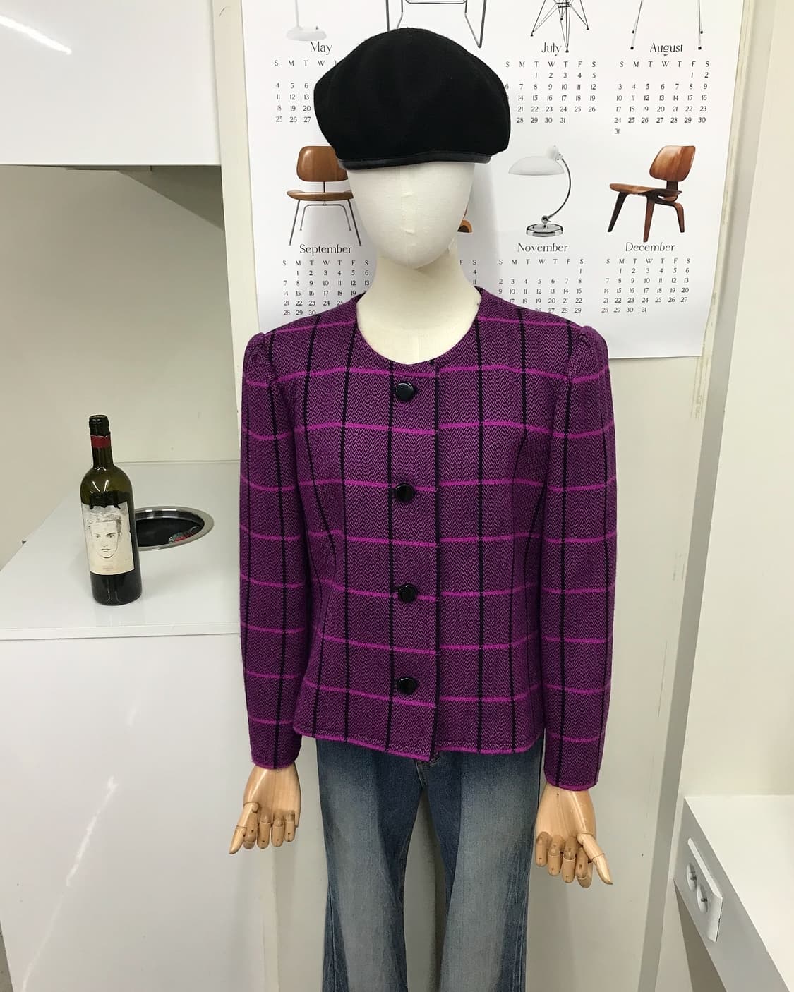 지방시 라운드 울 트위드 자켓 상품이미지5