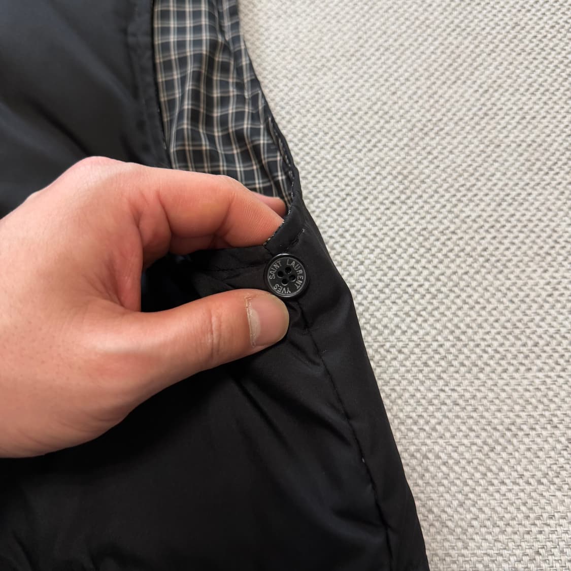 YSL 입생로랑 리버시블 패딩조끼 상품이미지6