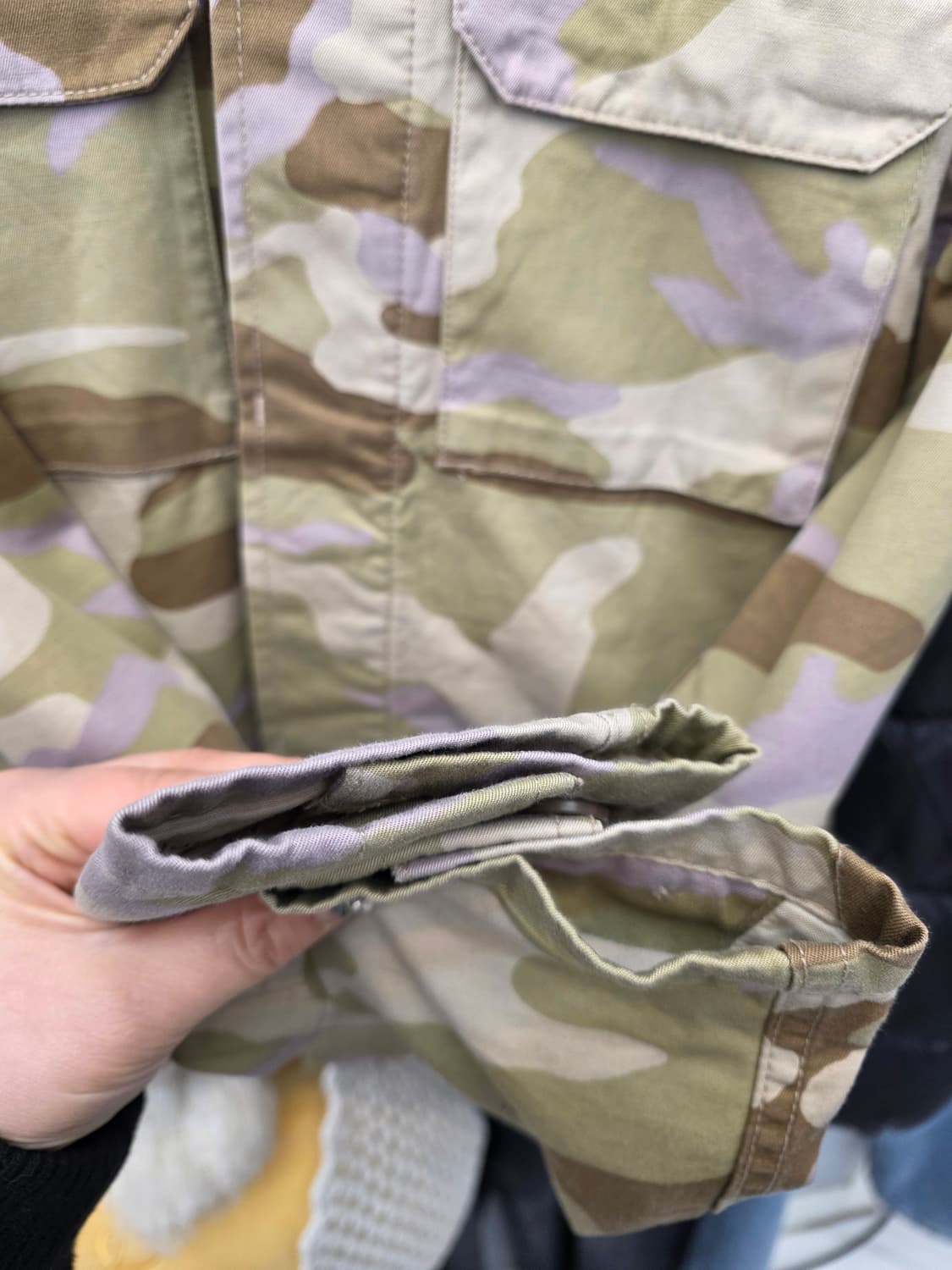 칼하트 카모패턴 밀리터리 셔츠 자켓 m 상품이미지3