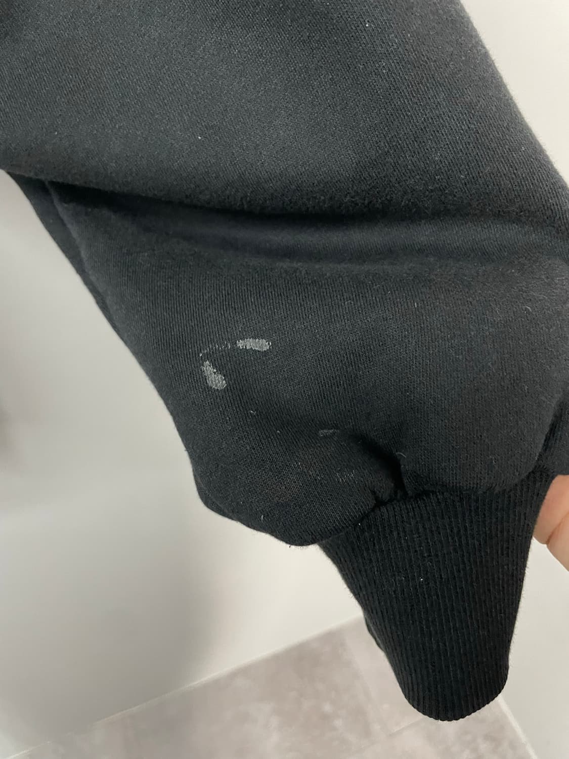 빈티지 퍼플로고 블랙 후드집업 H1739 상품이미지8