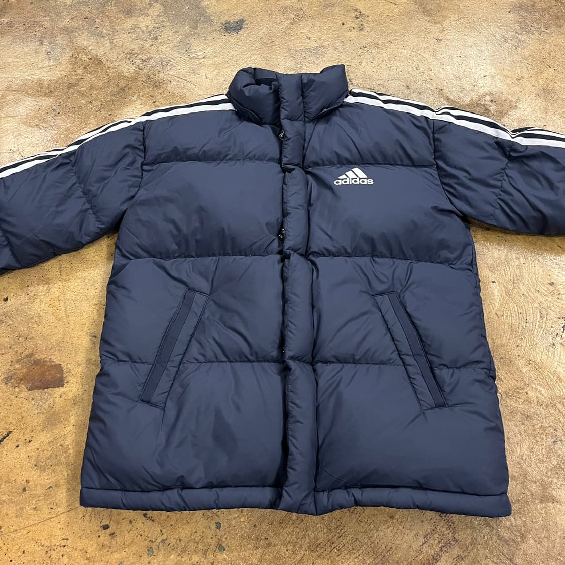 아디다스 네이비 아디다스 패딩  상품이미지3