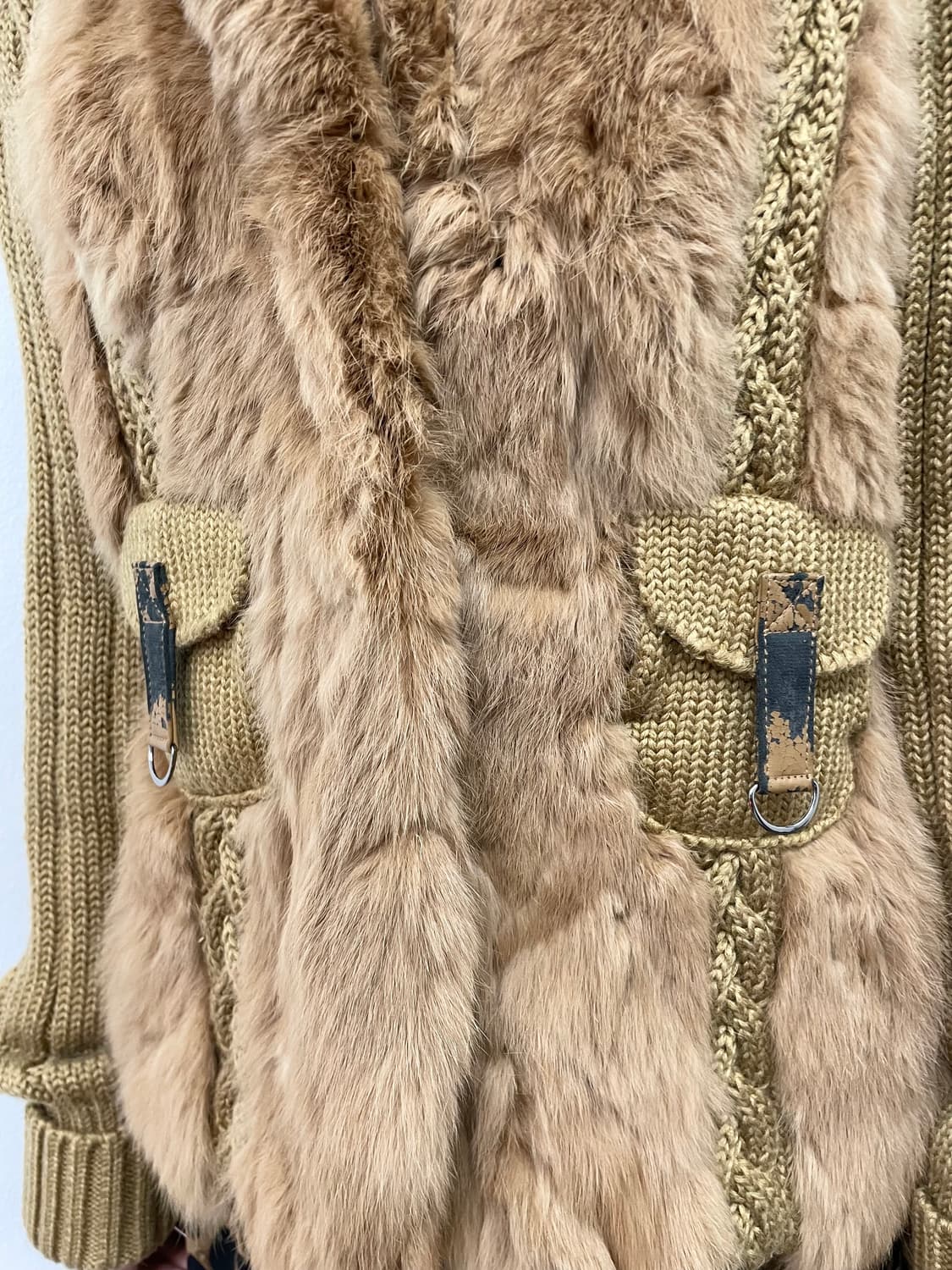 렉스 니트 퍼자켓 상품이미지4