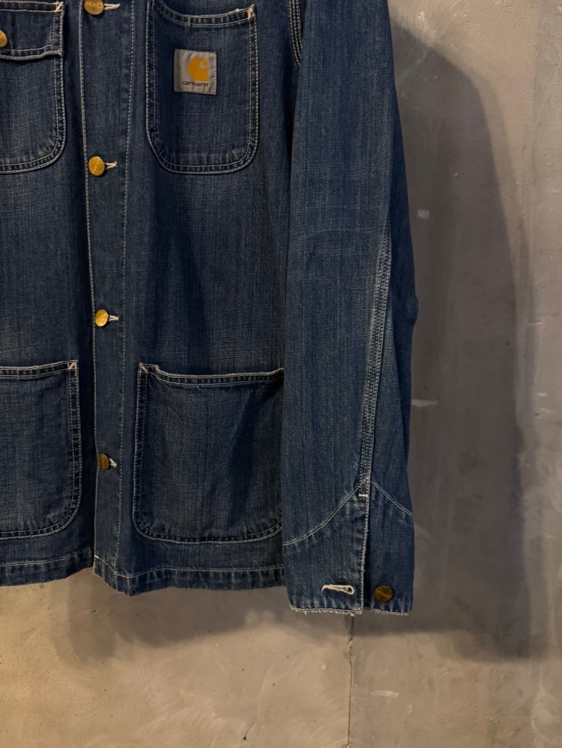 칼하트 데님 초어자켓 100~105 상품이미지9