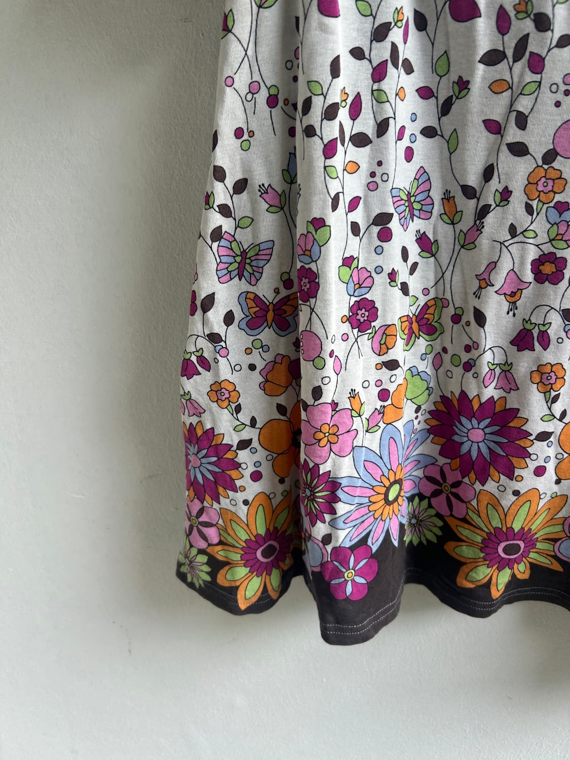 나비 꽃 티셔츠  상품이미지5