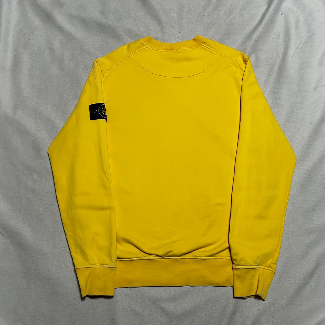 100 스톤아일랜드 옐로우 맨투맨 상품이미지3